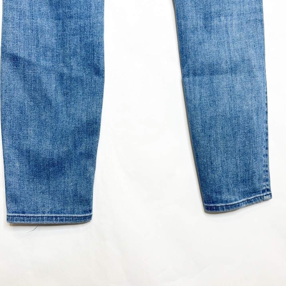 Mother The Looker Crop Distressed Skinny Crop Jeans (26) - Picture 8 of 11